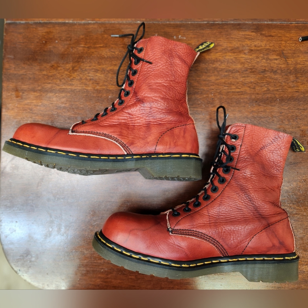 Made In England Doc Martens Boots - Picture 6 of 13